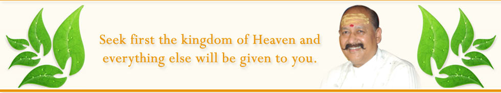 Seek frist kingdom of Heaven and everything else will be given to you