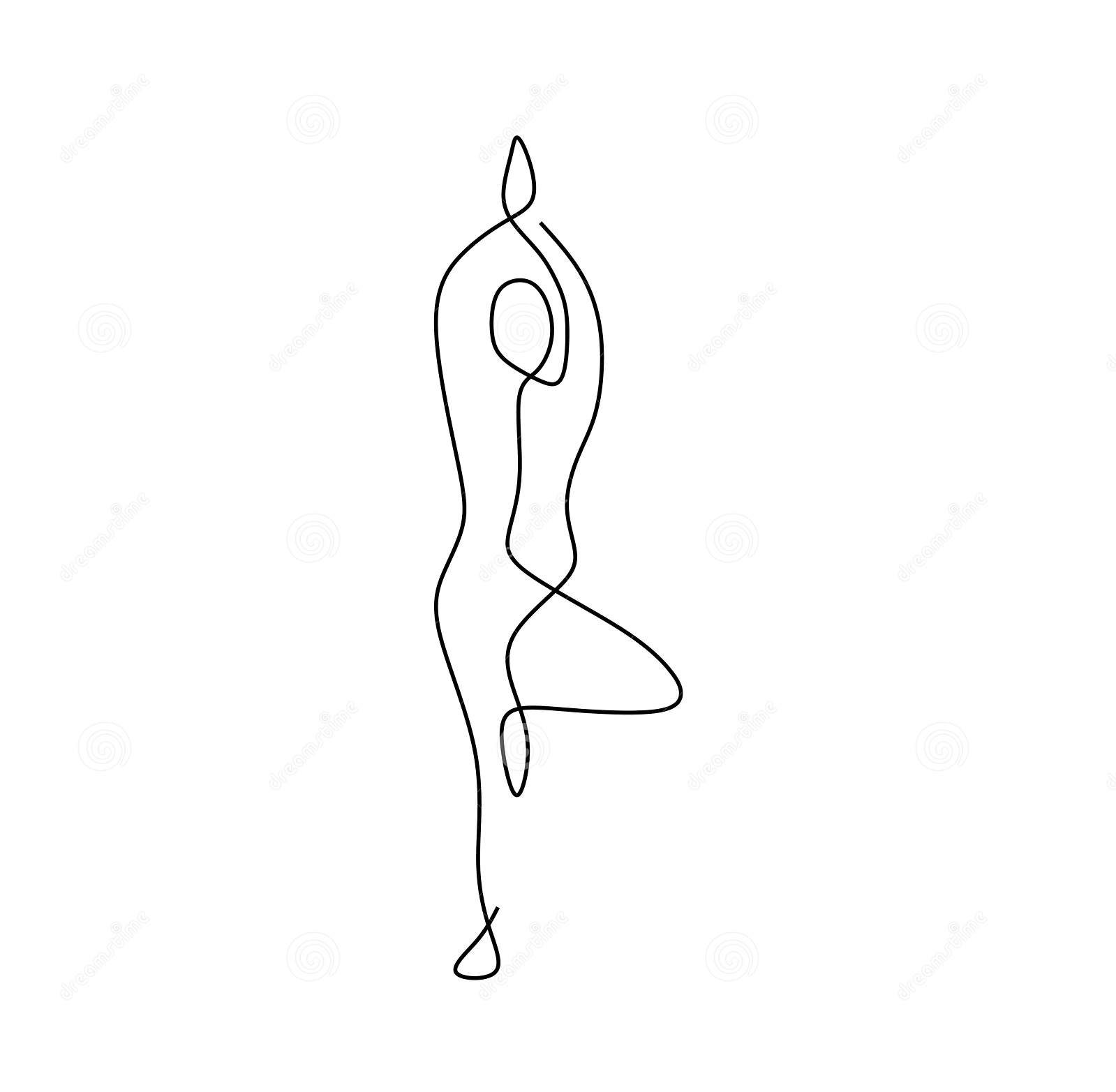 yoga-continuous-one-line-drawing-minimalist-design-minimalism-theme-isolated-white-background-yoga-continuous-one-line-153538702